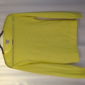 Jcrew yellow teddy sweater